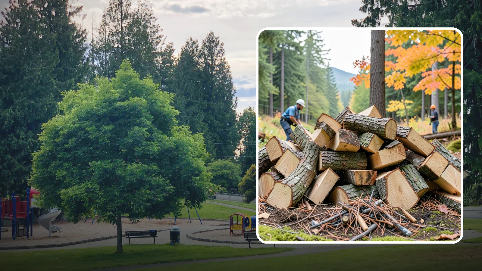 Wood Chunks in Bonney Lake, Pierce County, WA - Fist-sized wood chunks that add steady smoke flavor to grills and smokers without burning out fast.