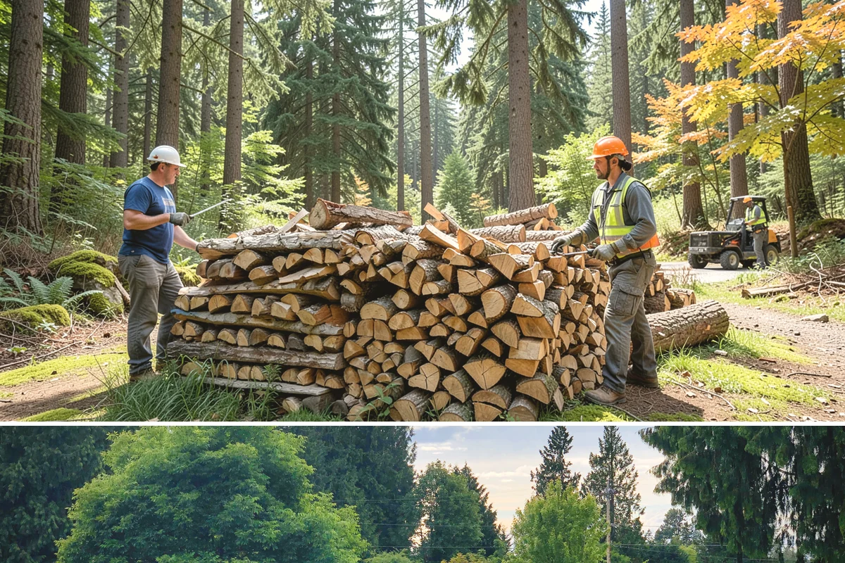 Wood Chunks in Bonney Lake, Pierce County, WA - Wood chunks stay in demand year-round, with a surge during peak grilling and barbecue months.