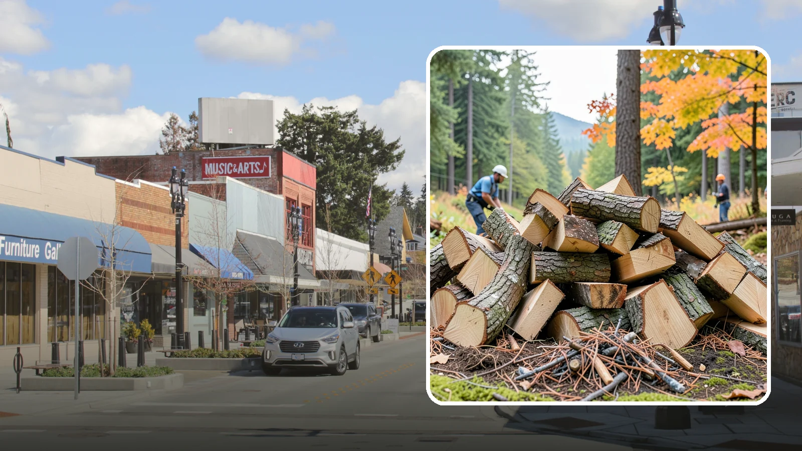Wood Chunks in Bothell, King County, WA - Fist-sized wood chunks that add steady smoke flavor to grills and smokers without burning out fast.
