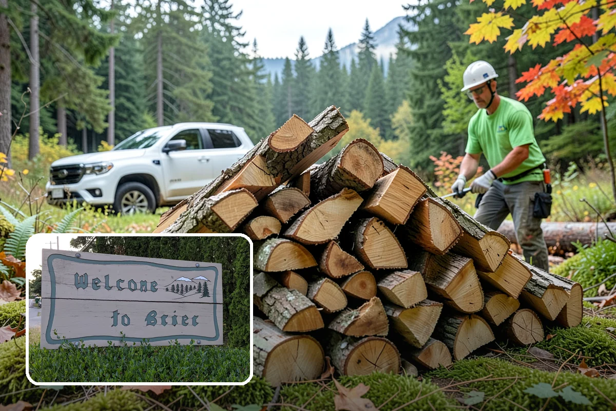 Wood Chunks in Brier, Snohomish County, WA - Longer smolder than chips for sustained smoke