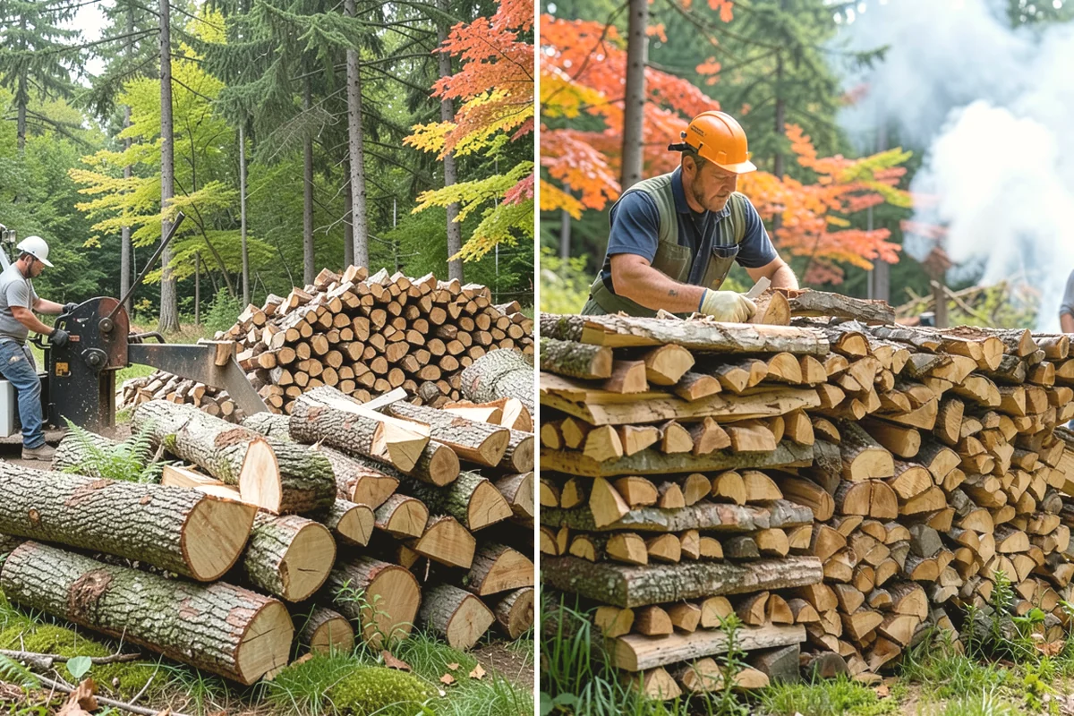 Wood Chunks in Burien, King County, WA - Order your wood chunks by volume