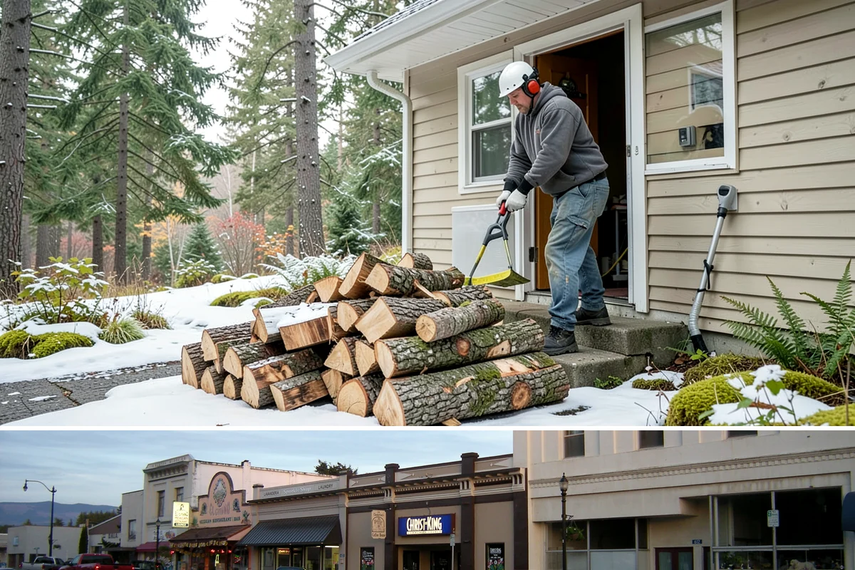 Wood Chunks in Burlington, Skagit County, WA - Wood chunks stay in demand year-round, with a surge during peak grilling and barbecue months.