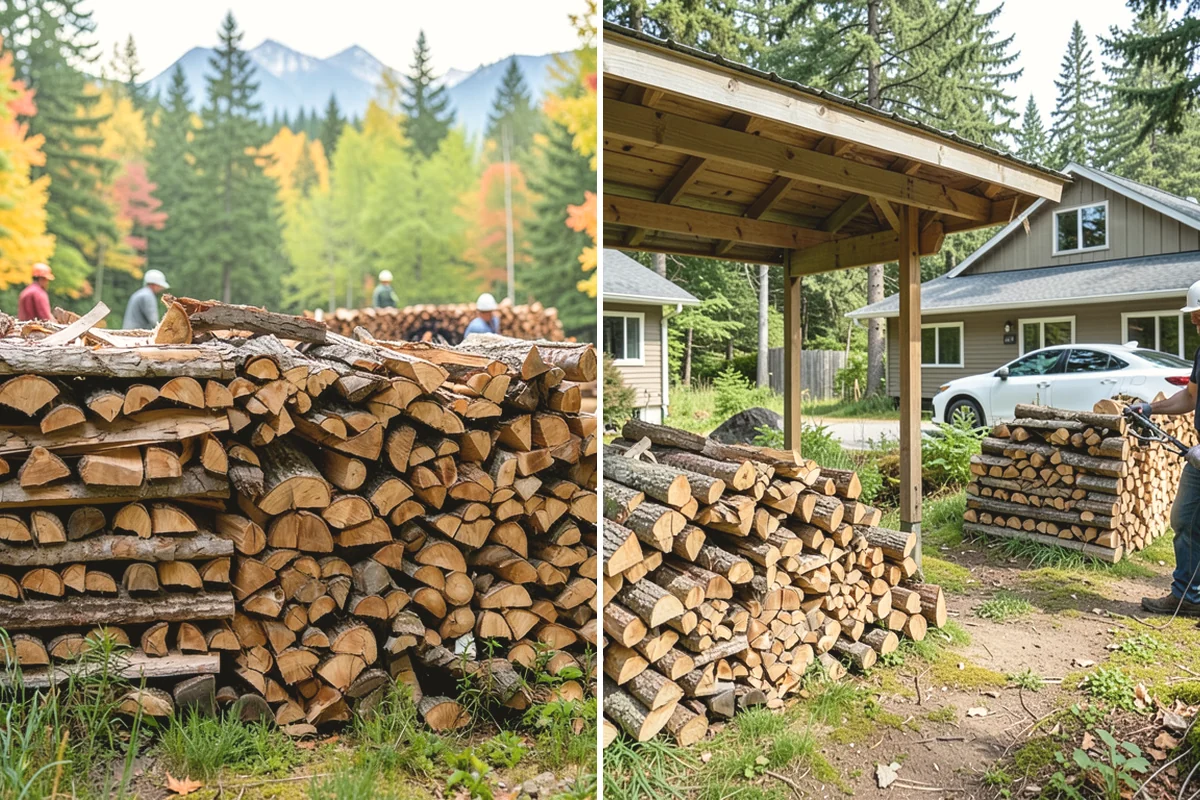 Wood Chunks in Carnation, King County, WA - Order your wood chunks by volume