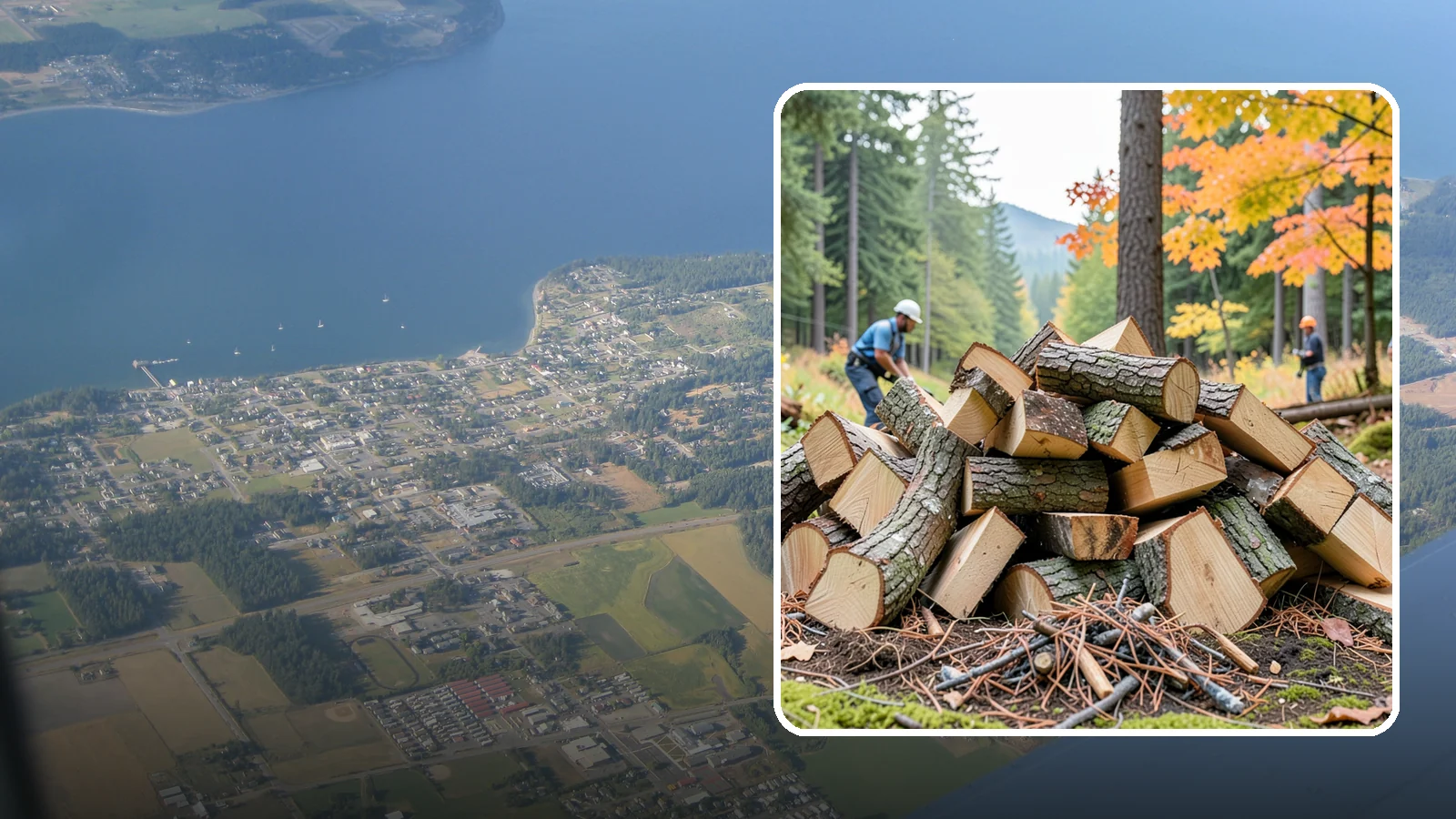 Wood Chunks in Coupeville, Island County, WA - Fist-sized wood chunks that add steady smoke flavor to grills and smokers without burning out fast.