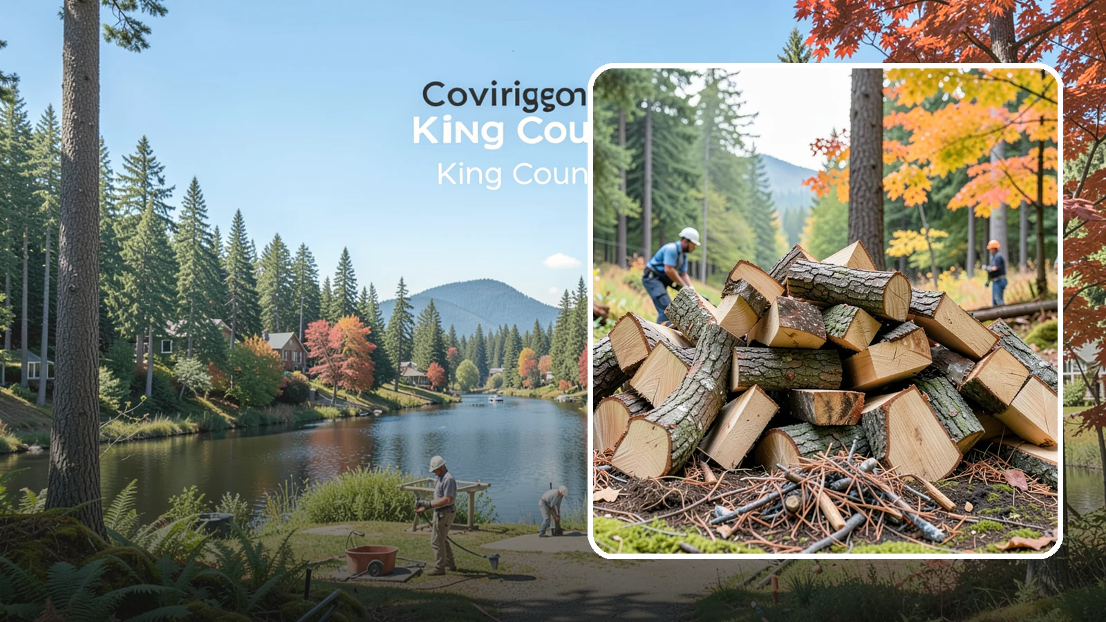 Wood Chunks in Covington, King County, WA - Fist-sized wood chunks that add steady smoke flavor to grills and smokers without burning out fast.