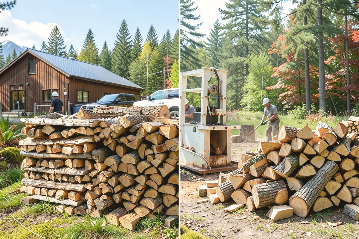 Wood Chunks in Covington, King County, WA - Order your wood chunks by volume