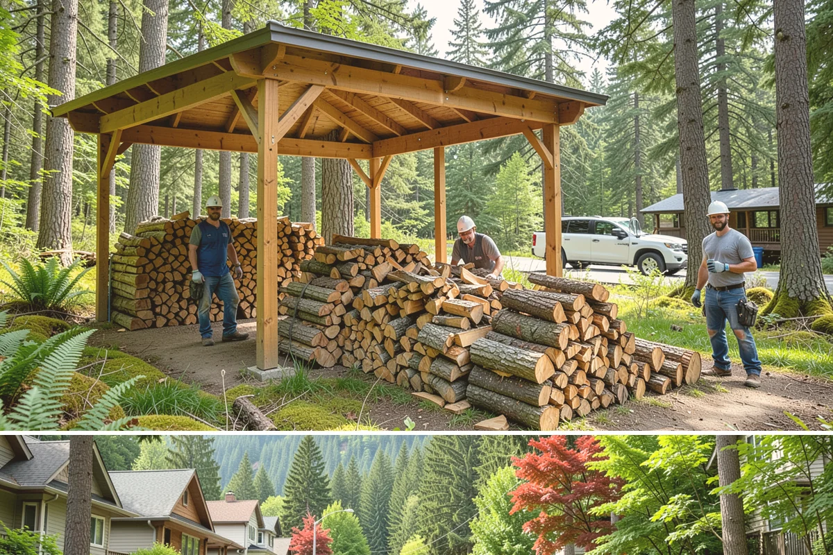 Wood Chunks in Darrington, Snohomish County, WA - Wood chunks stay in demand year-round, with a surge during peak grilling and barbecue months.