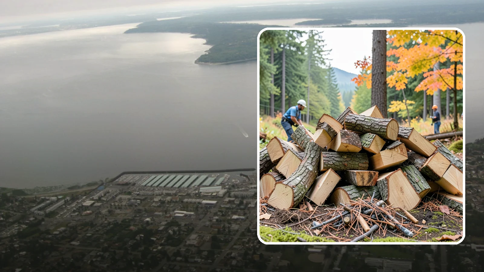 Wood Chunks in Des Moines, King County, WA - Fist-sized wood chunks that add steady smoke flavor to grills and smokers without burning out fast.
