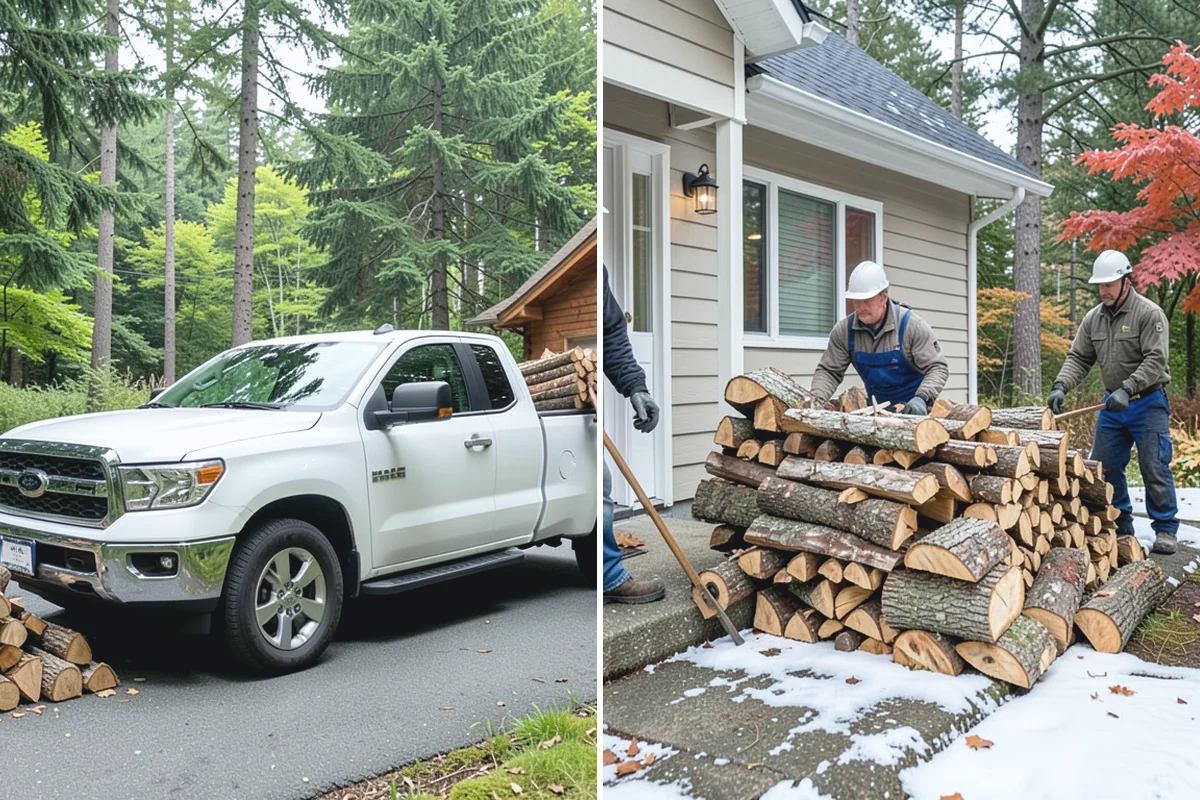 Wood Chunks in Des Moines, King County, WA - Order your wood chunks by volume