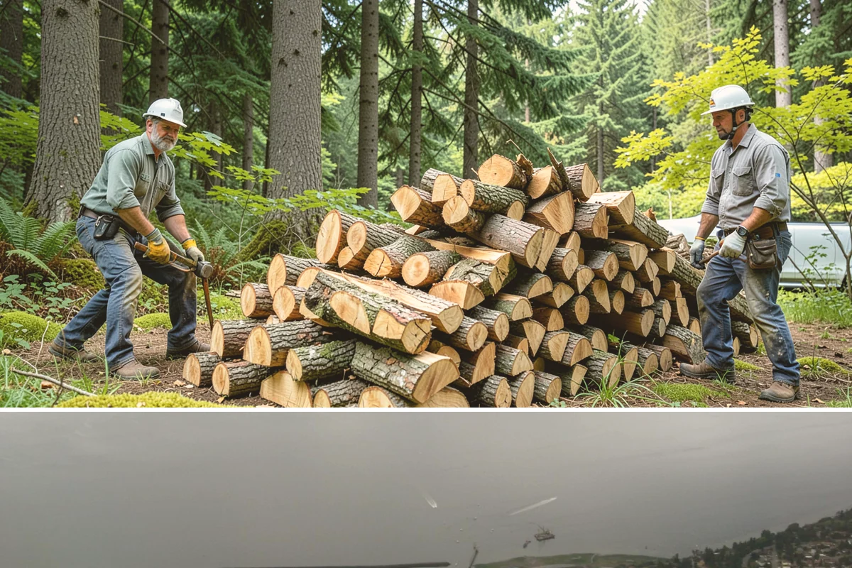 Wood Chunks in Des Moines, King County, WA - Wood chunks stay in demand year-round, with a surge during peak grilling and barbecue months.