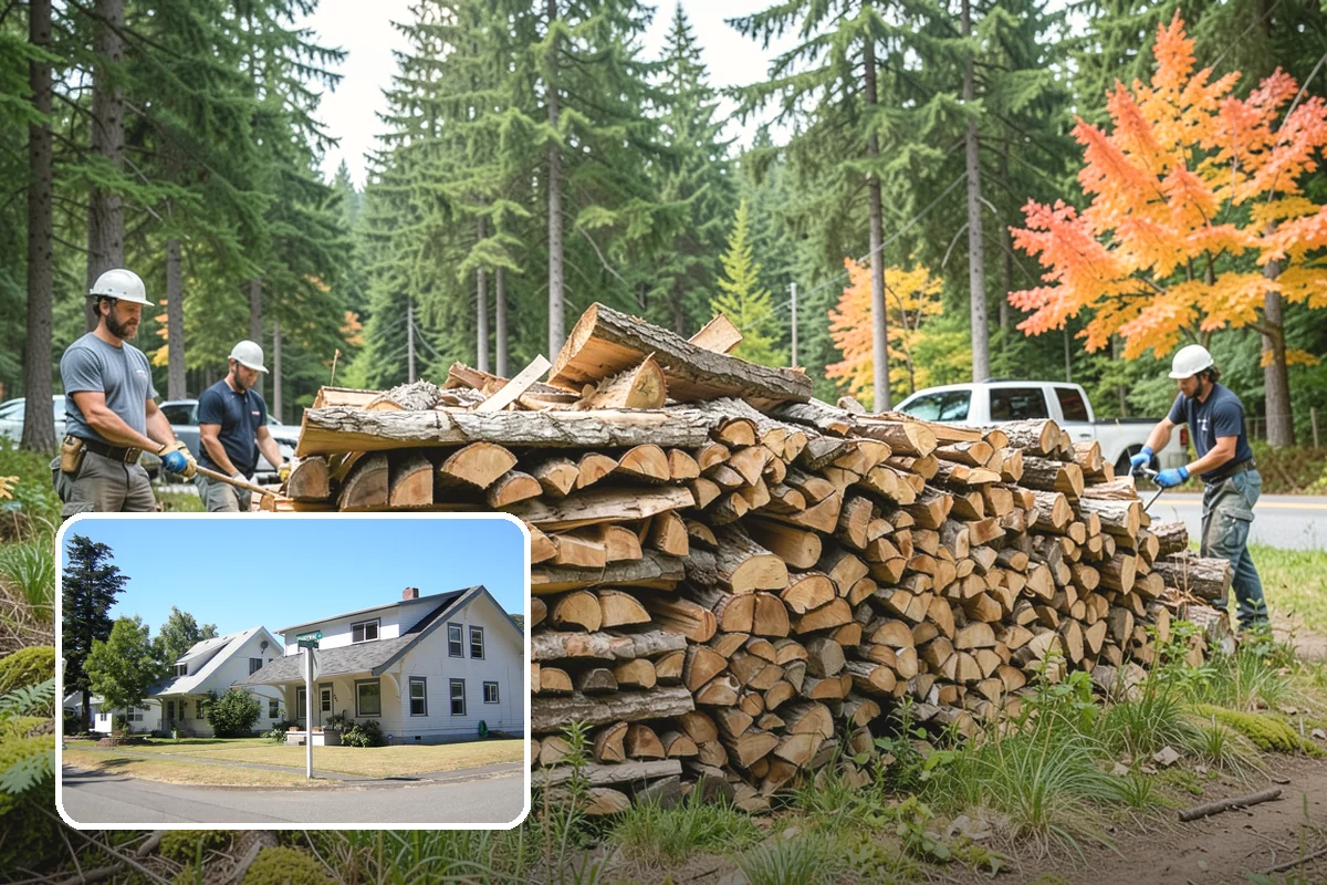 Wood Chunks in DuPont, Pierce County, WA - Longer smolder than chips for sustained smoke