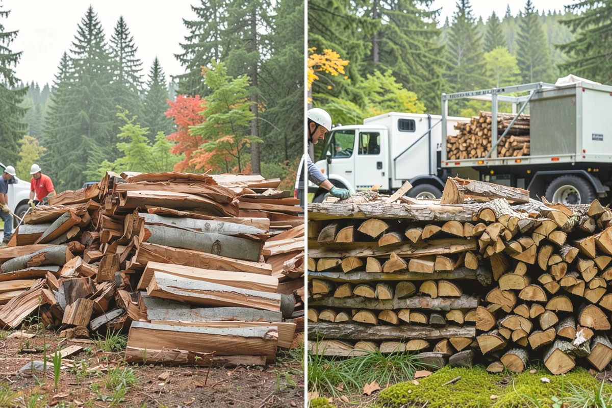 Wood Chunks in Duvall, King County, WA - Order your wood chunks by volume