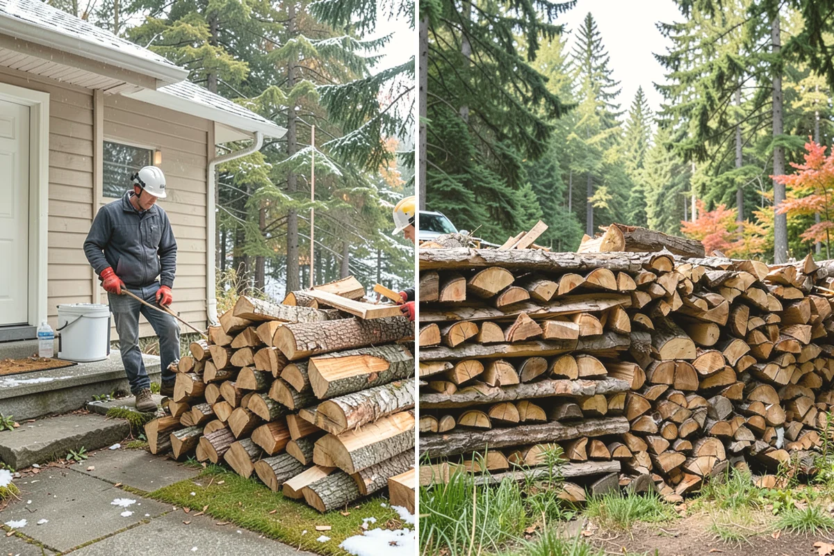 Wood Chunks in Edgewood, WA - Order your wood chunks by volume