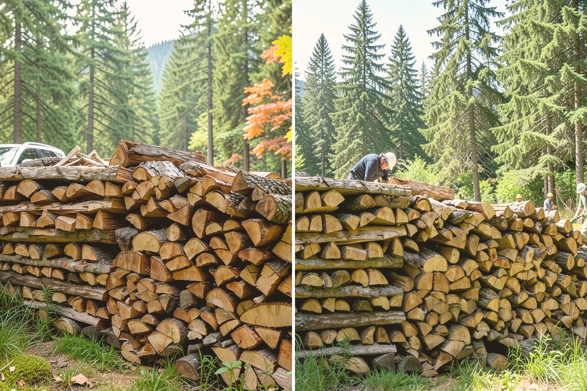 Wood Chunks in Edmonds, Snohomish County, WA - Order your wood chunks by volume