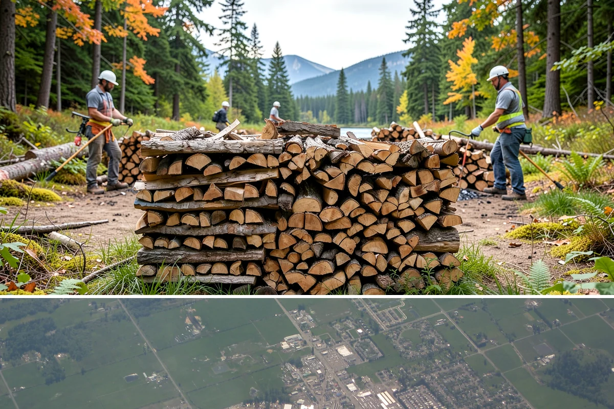 Wood Chunks in Enumclaw, King County, WA - Wood chunks stay in demand year-round, with a surge during peak grilling and barbecue months.