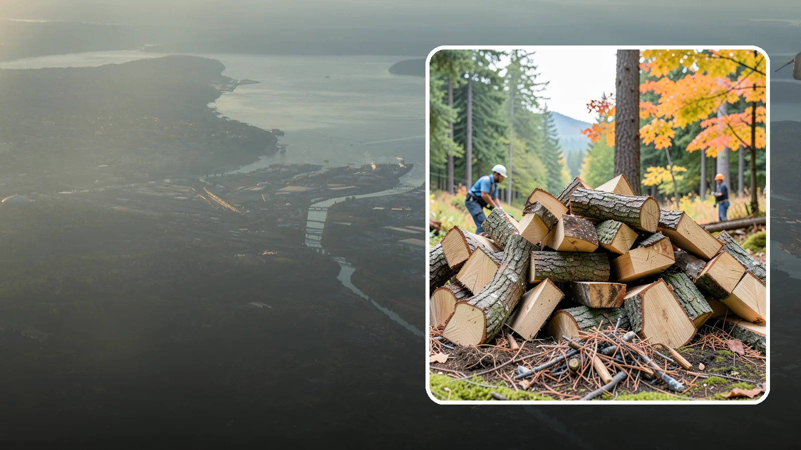 Wood Chunks in Fife, Pierce County, WA - Fist-sized wood chunks that add steady smoke flavor to grills and smokers without burning out fast.