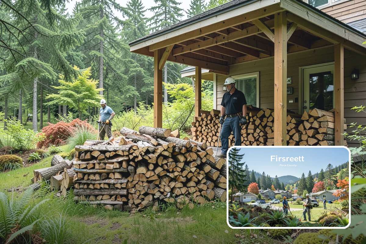 Wood Chunks in Fircrest, Pierce County, WA - Longer smolder than chips for sustained smoke