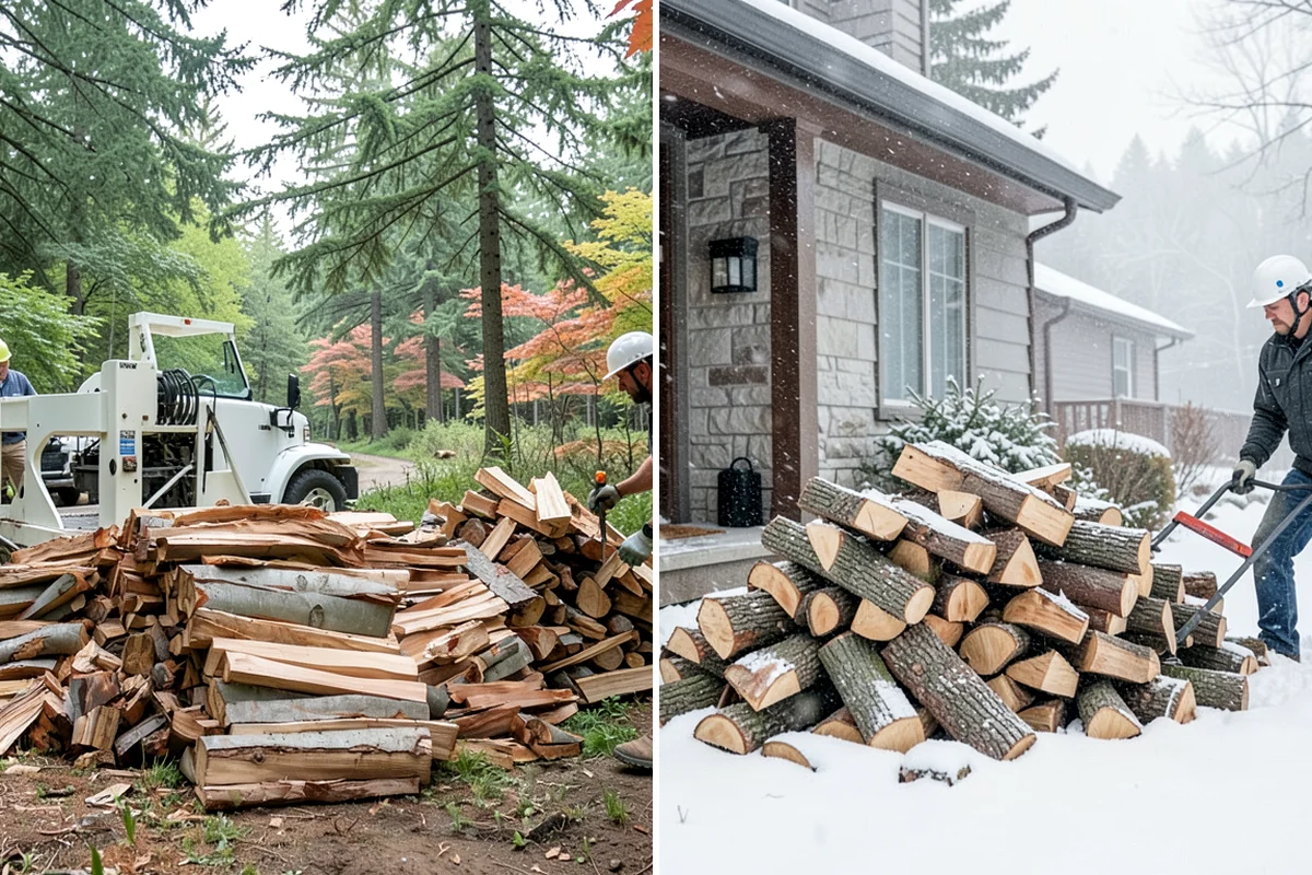 Wood Chunks in Fircrest, Pierce County, WA - Order your wood chunks by volume