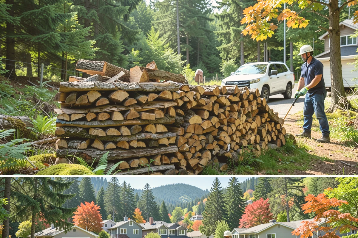 Wood Chunks in Fircrest, Pierce County, WA - Wood chunks stay in demand year-round, with a surge during peak grilling and barbecue months.