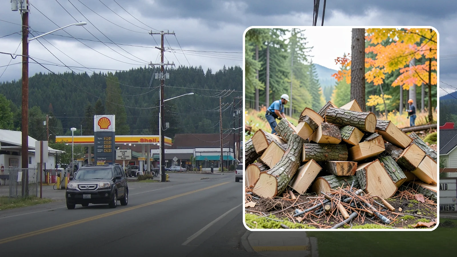 Wood Chunks in Granite Falls, Snohomish County, WA - Fist-sized wood chunks that add steady smoke flavor to grills and smokers without burning out fast.