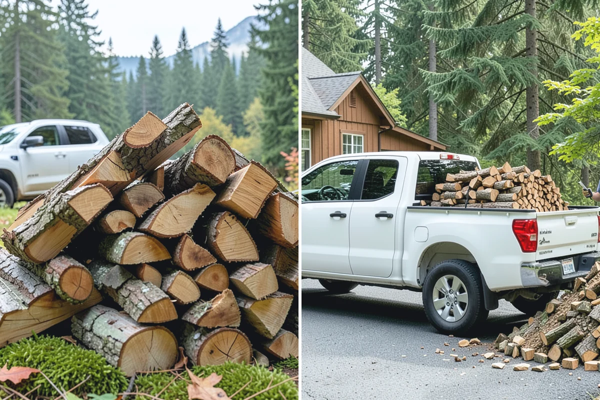 Wood Chunks in Hamilton, Skagit County, WA - Order your wood chunks by volume