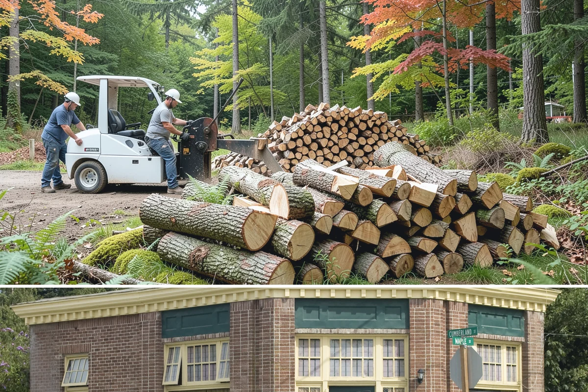 Wood Chunks in Hamilton, Skagit County, WA - Wood chunks stay in demand year-round, with a surge during peak grilling and barbecue months.