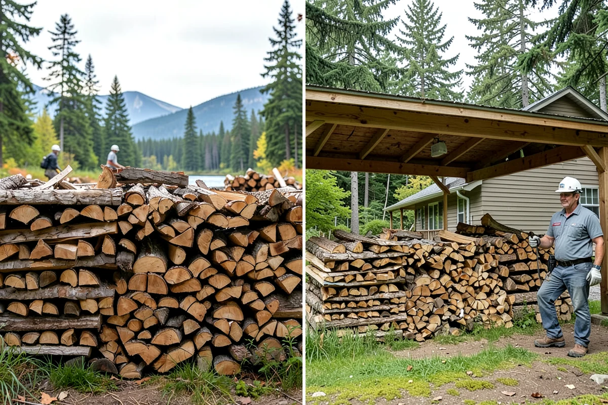 Wood Chunks in Kenmore, King County, WA - Order your wood chunks by volume
