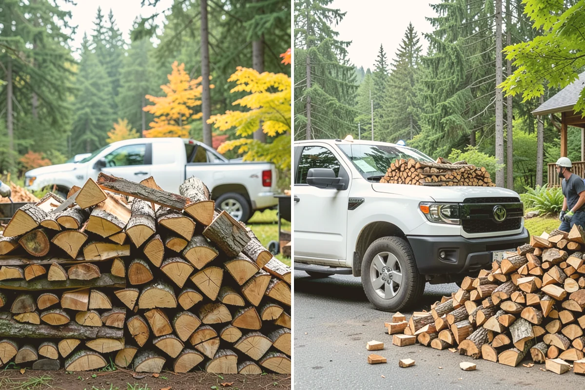 Wood Chunks in Kent, King County, WA - Order your wood chunks by volume