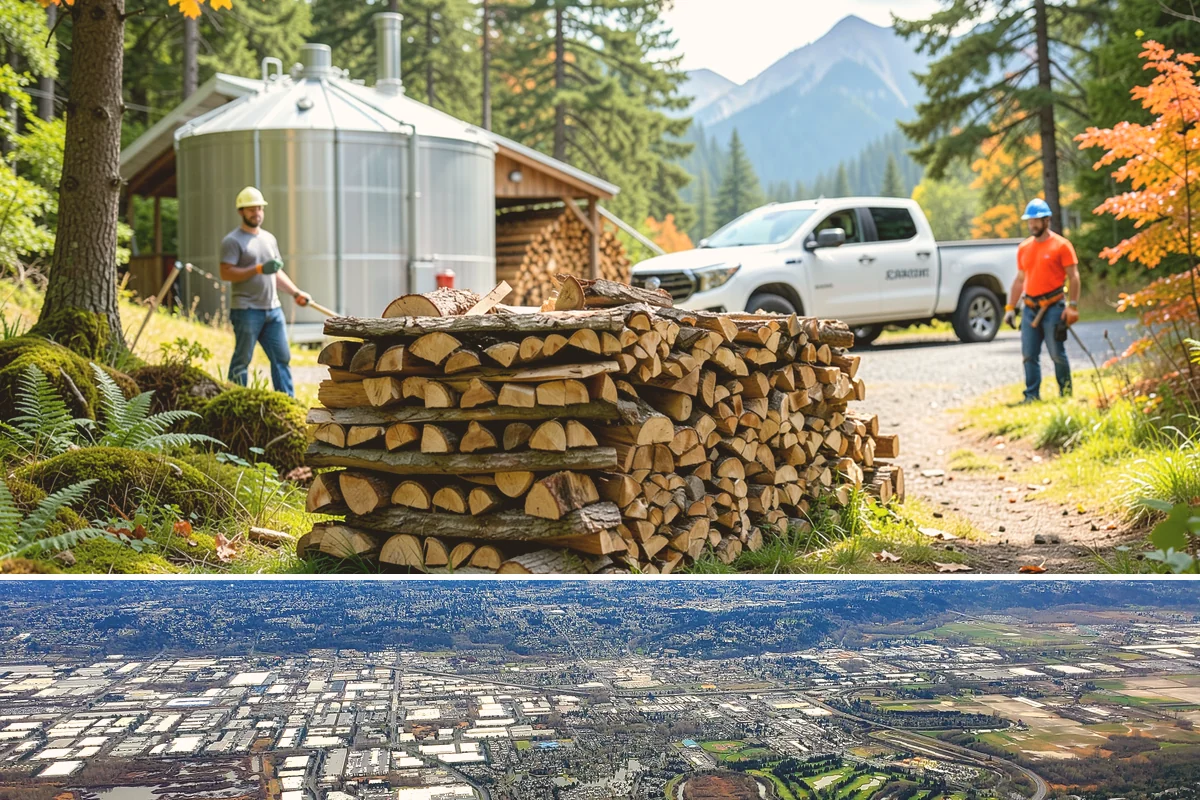 Wood Chunks in Kent, King County, WA - Wood chunks stay in demand year-round, with a surge during peak grilling and barbecue months.