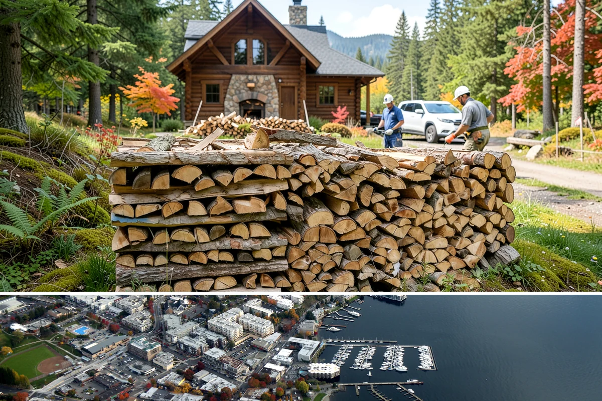 Wood Chunks in Kirkland, King County, WA - Wood chunks stay in demand year-round, with a surge during peak grilling and barbecue months.