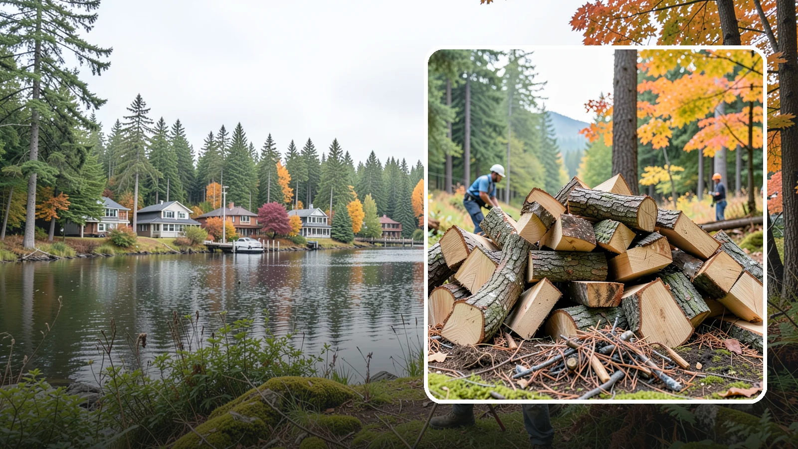 Wood Chunks in La Conner, Skagit County, WA - Fist-sized wood chunks that add steady smoke flavor to grills and smokers without burning out fast.