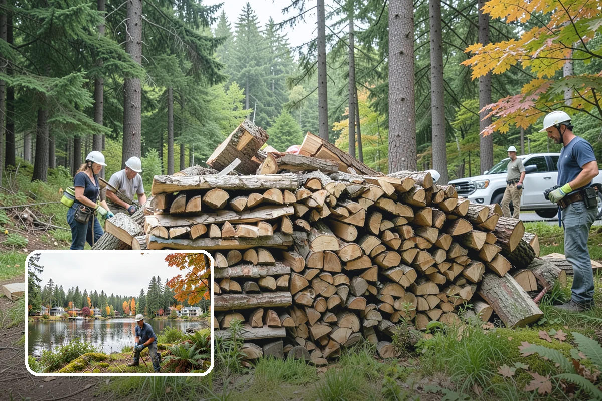 Wood Chunks in La Conner, Skagit County, WA - Longer smolder than chips for sustained smoke