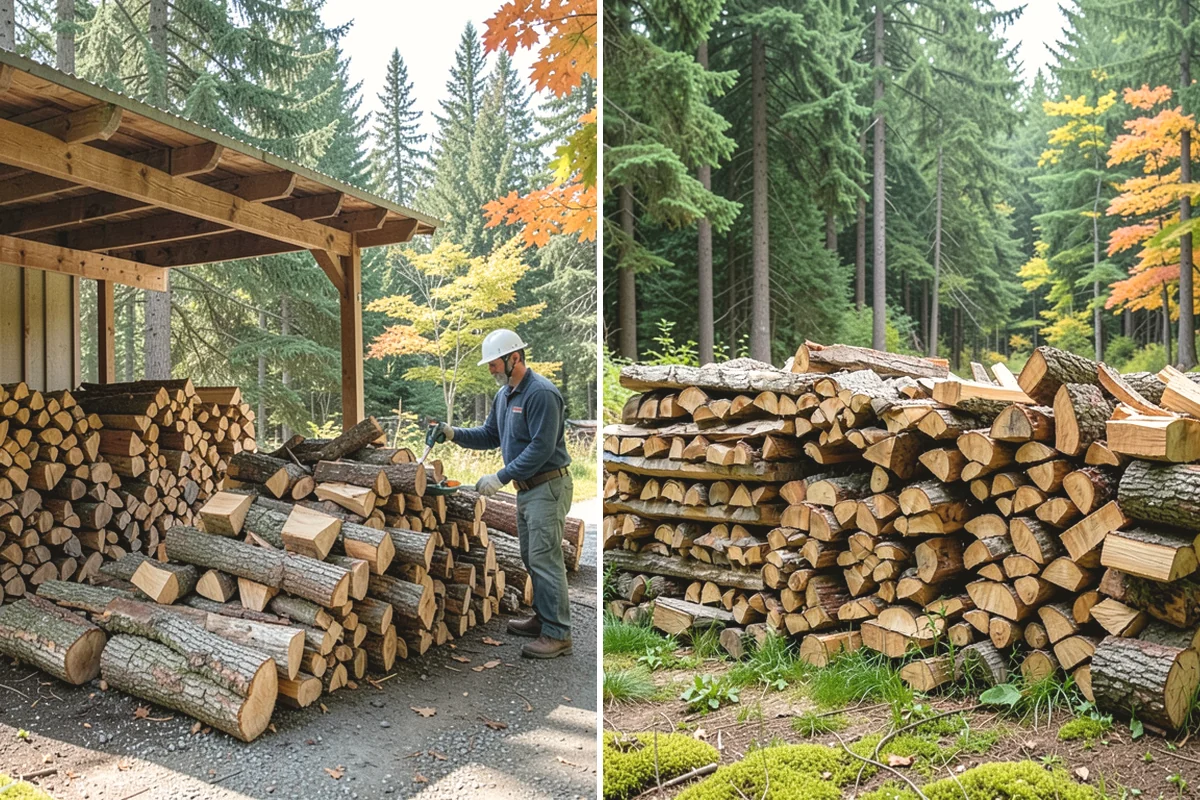 Wood Chunks in La Conner, Skagit County, WA - Order your wood chunks by volume