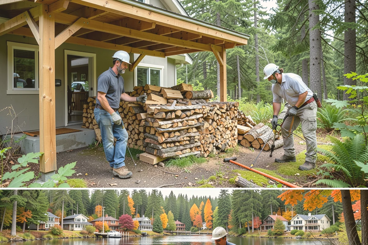Wood Chunks in La Conner, Skagit County, WA - Wood chunks stay in demand year-round, with a surge during peak grilling and barbecue months.