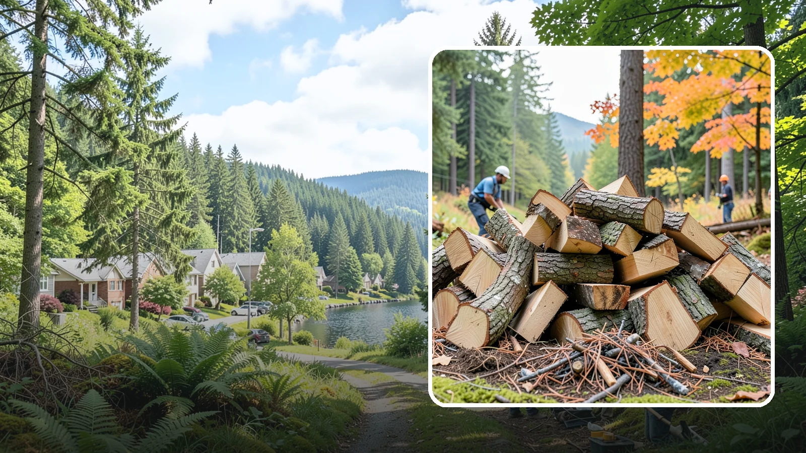 Wood Chunks in Lake Forest Park, King County, WA - Fist-sized wood chunks that add steady smoke flavor to grills and smokers without burning out fast.