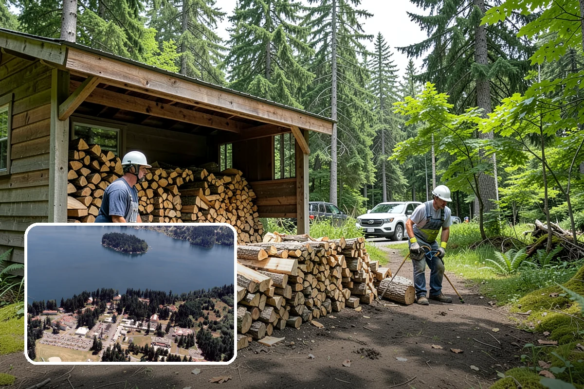 Wood Chunks in Lakewood, Pierce County, WA - Longer smolder than chips for sustained smoke