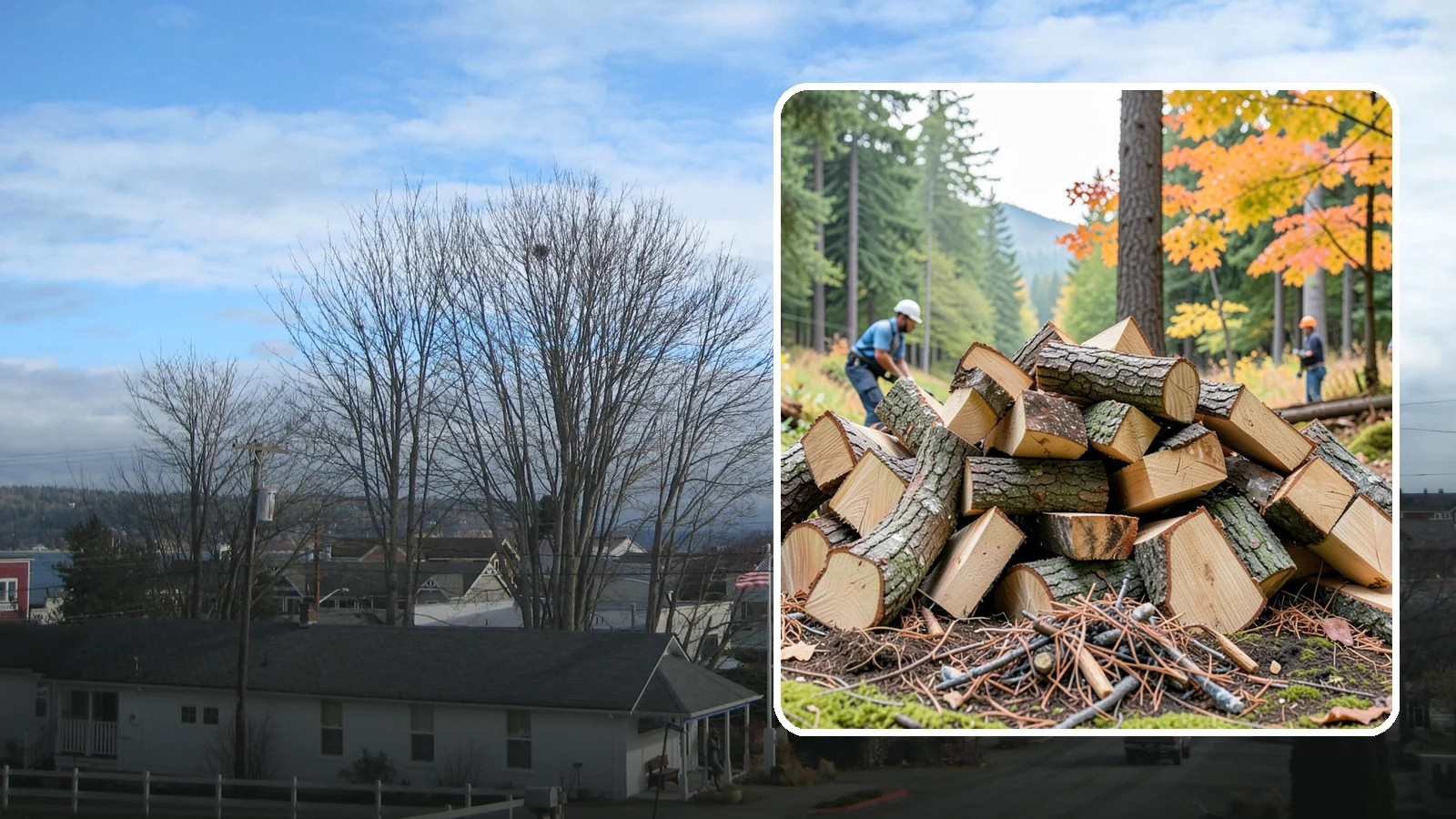 Wood Chunks in Langley, WA - Fist-sized wood chunks that add steady smoke flavor to grills and smokers without burning out fast.