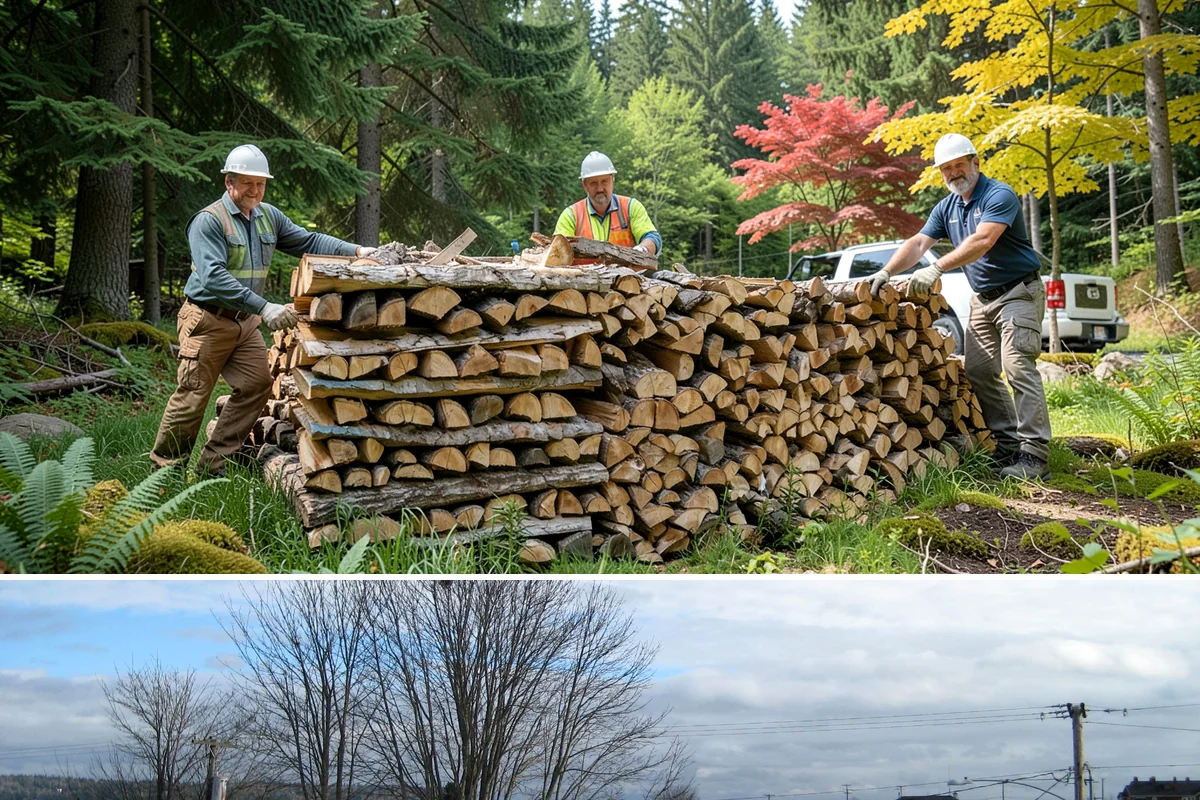 Wood Chunks in Langley, WA - Wood chunks stay in demand year-round, with a surge during peak grilling and barbecue months.