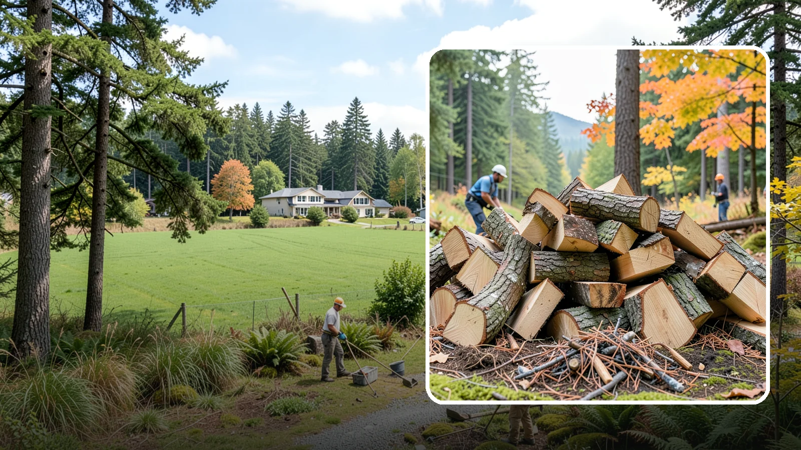 Wood Chunks in Lyman, Skagit County, WA - Fist-sized wood chunks that add steady smoke flavor to grills and smokers without burning out fast.