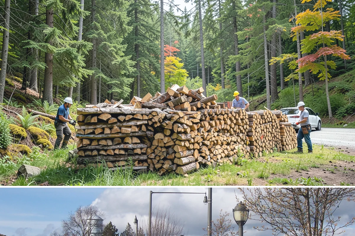 Wood Chunks in Marysville, Snohomish County, WA - Wood chunks stay in demand year-round, with a surge during peak grilling and barbecue months.