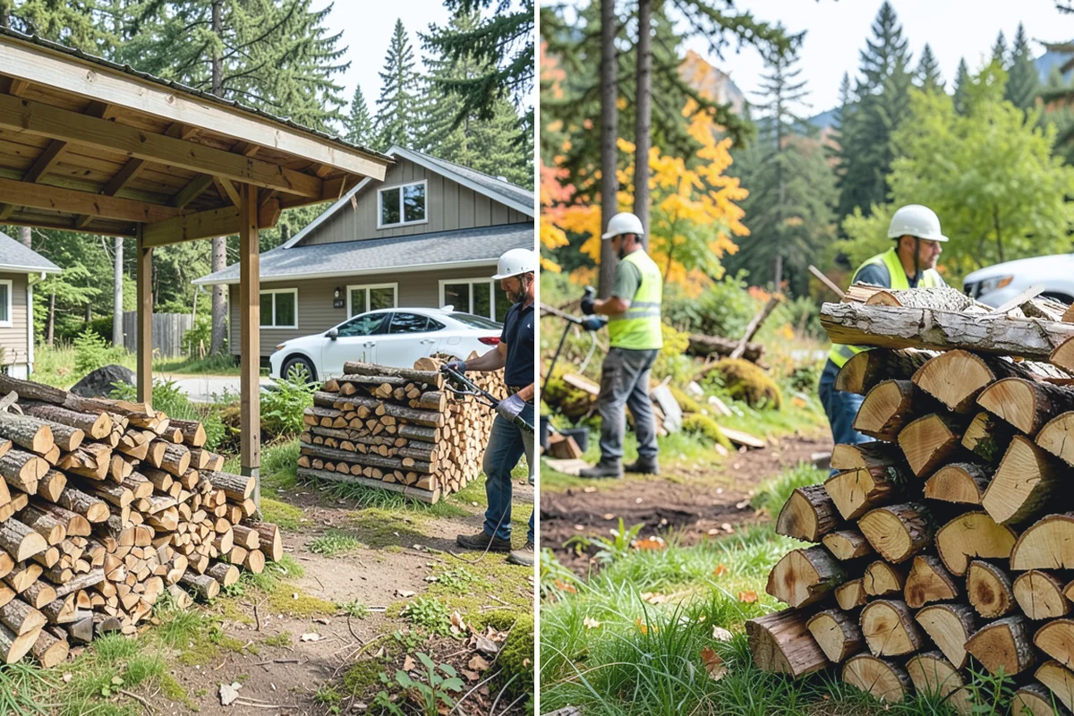 Wood Chunks in Medina, King County, WA - Order your wood chunks by volume