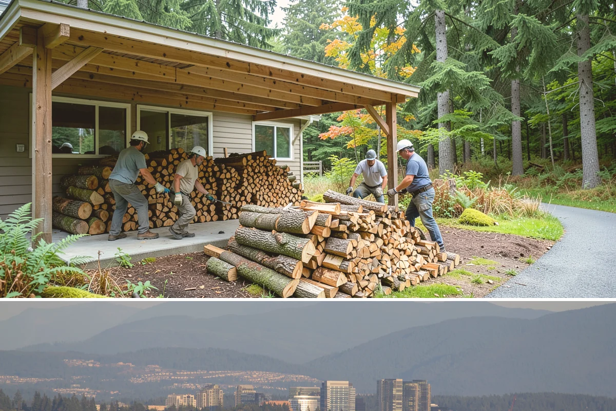 Wood Chunks in Medina, King County, WA - Wood chunks stay in demand year-round, with a surge during peak grilling and barbecue months.