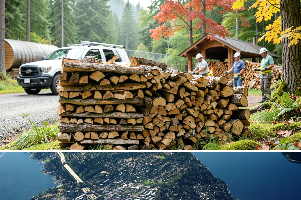 Wood Chunks in Mercer Island, King County, WA - Wood chunks stay in demand year-round, with a surge during peak grilling and barbecue months.