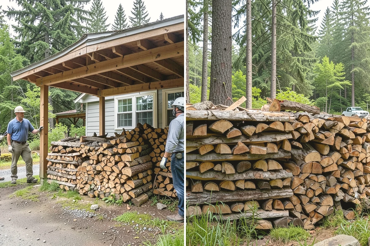Wood Chunks in Mountlake Terrace, Snohomish County, WA - Order your wood chunks by volume