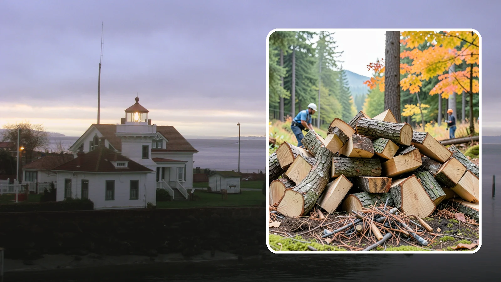 Wood Chunks in Mukilteo, Snohomish County, WA - Fist-sized wood chunks that add steady smoke flavor to grills and smokers without burning out fast.