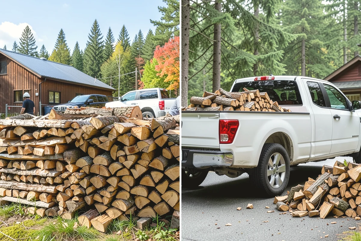 Wood Chunks in Mukilteo, Snohomish County, WA - Order your wood chunks by volume