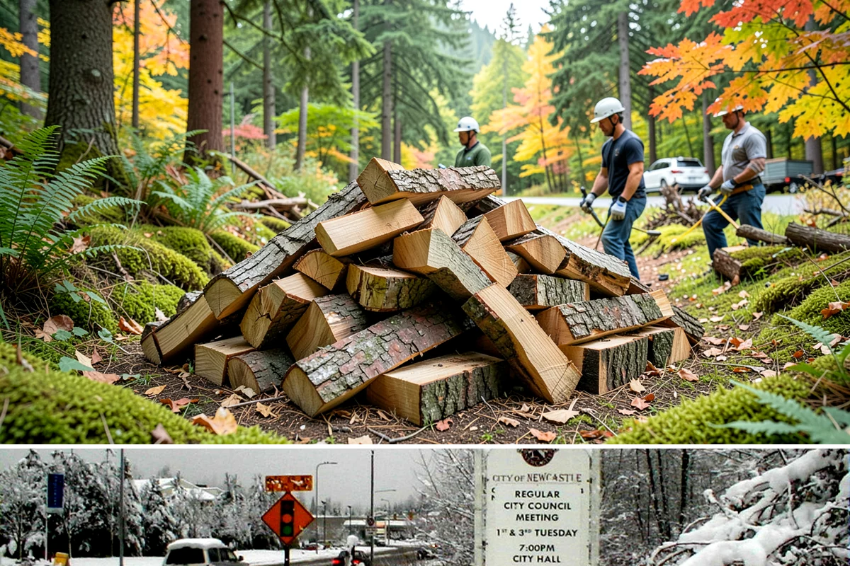 Wood Chunks in Newcastle, King County, WA - Wood chunks stay in demand year-round, with a surge during peak grilling and barbecue months.