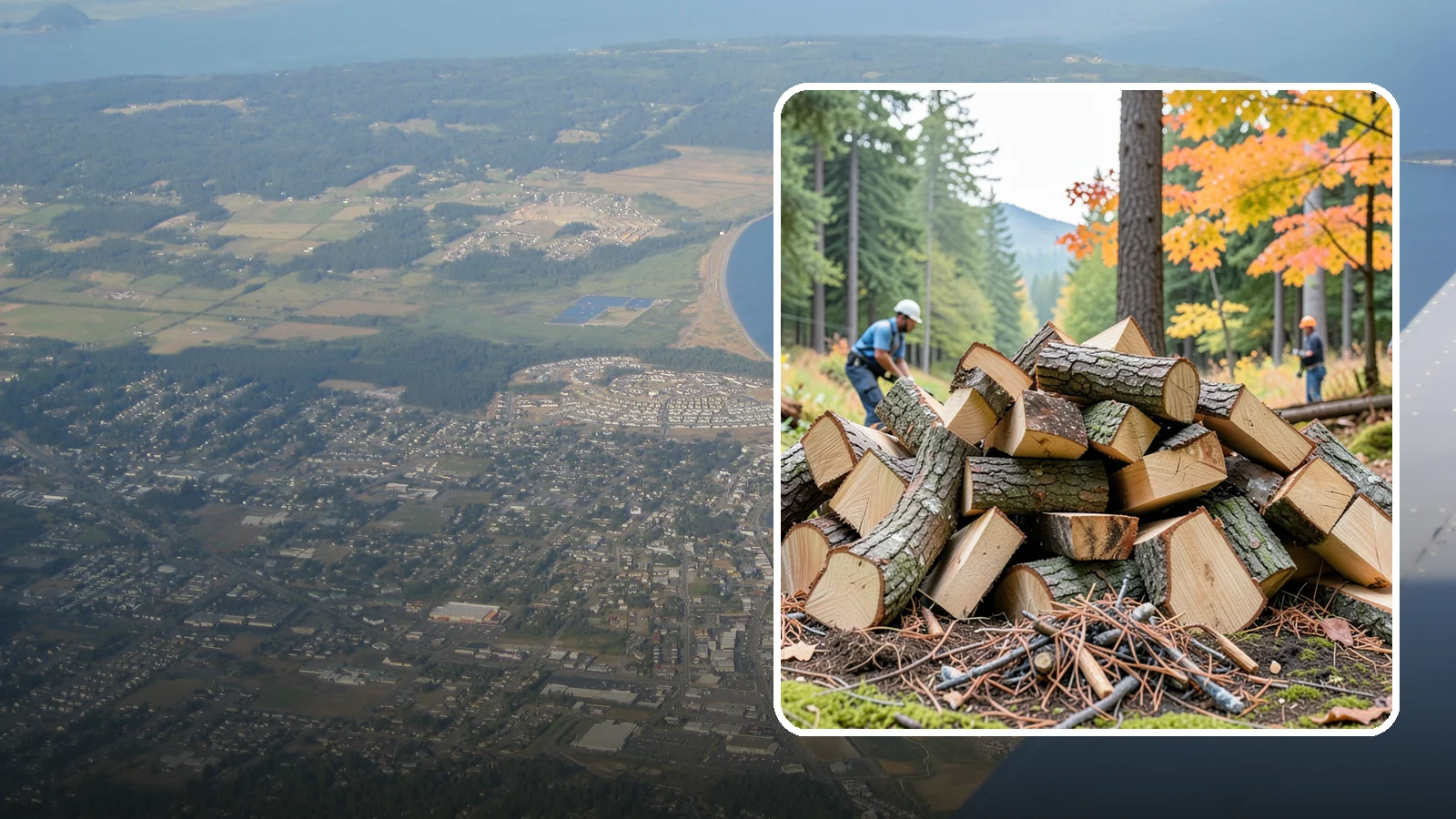 Wood Chunks in Oak Harbor, Island County, WA - Fist-sized wood chunks that add steady smoke flavor to grills and smokers without burning out fast.