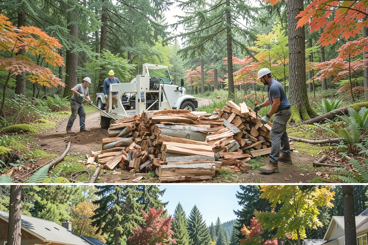 Wood Chunks in Orting, Pierce County, WA - Wood chunks stay in demand year-round, with a surge during peak grilling and barbecue months.