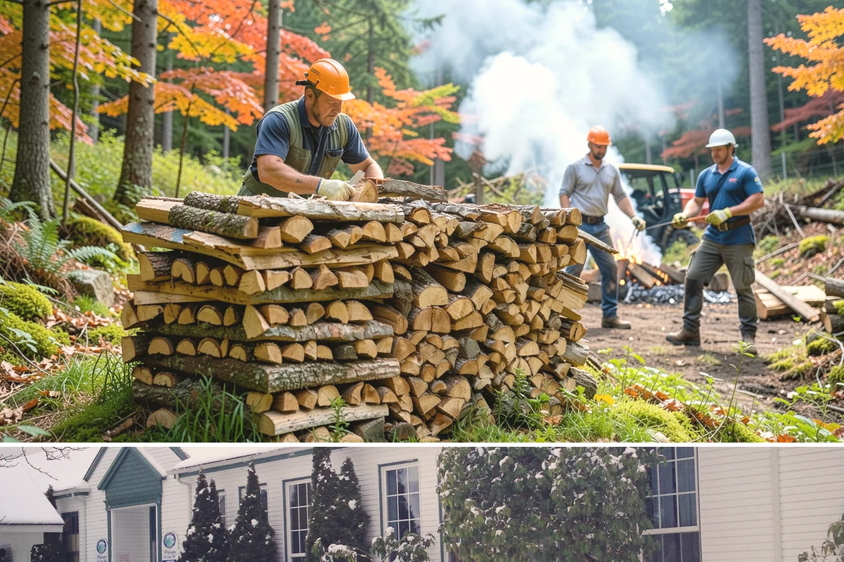 Wood Chunks in Pacific, King County, WA - Wood chunks stay in demand year-round, with a surge during peak grilling and barbecue months.